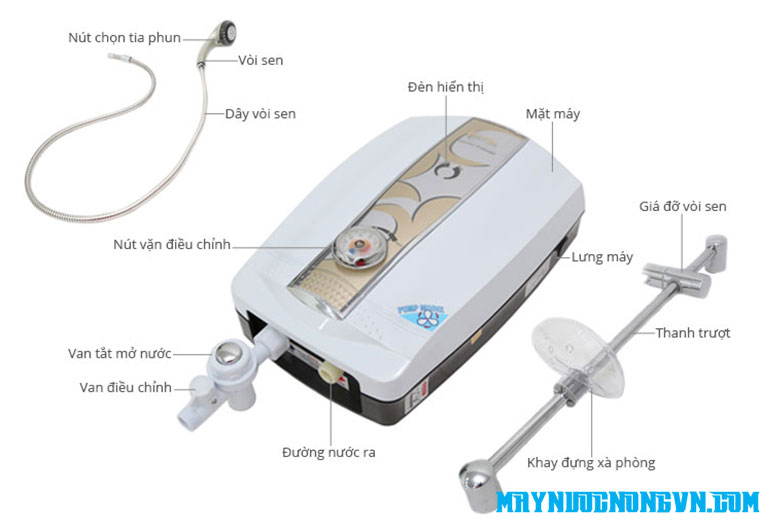 Máy nước nóng CENTON WH8668EP